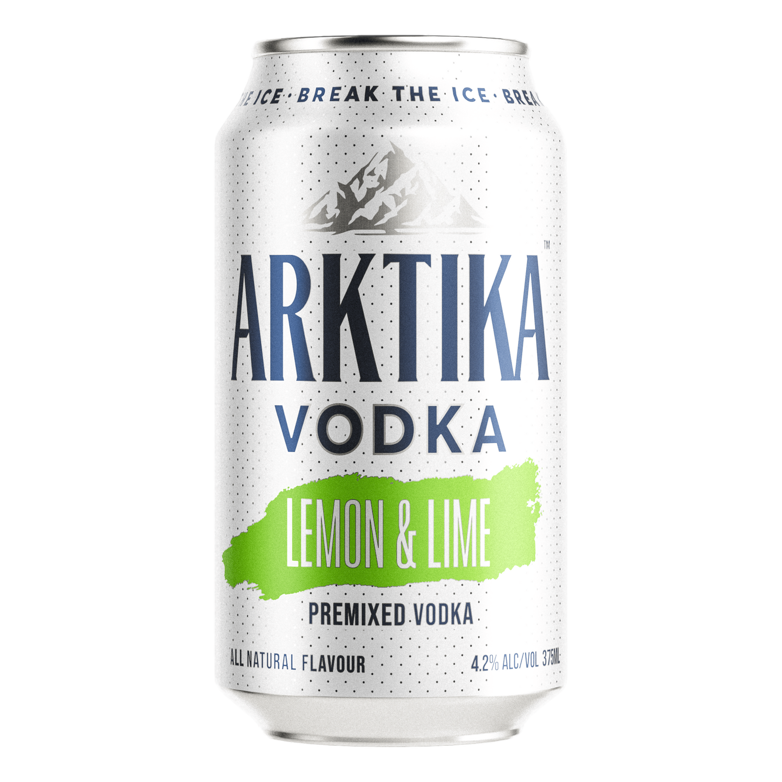 Arktika Vodka Lemon & Lime 375ml Can Single