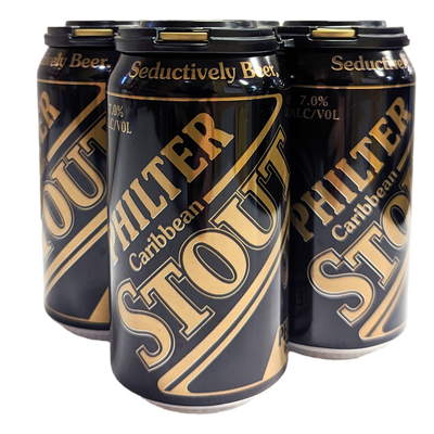 Philter Carribean Stout 7% 375ml Can 4 Pack