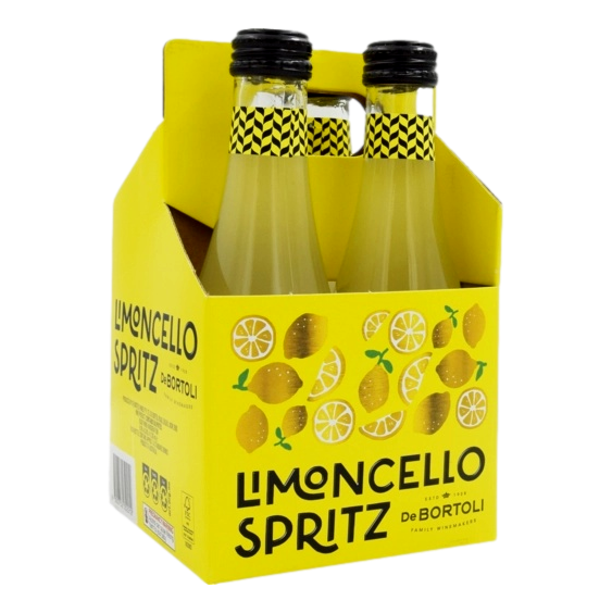 De Bortoli Limoncello Spritz 200ml Bottle 4 Pack
