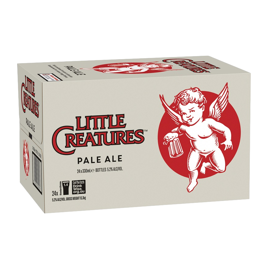 Little Creatures Pale Ale 330ml Bottle Case of 24