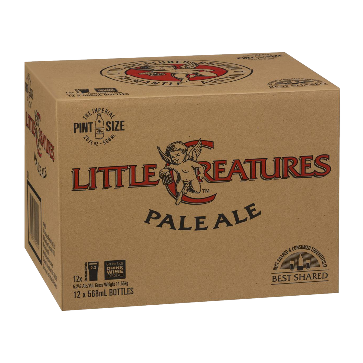 Little Creatures Pale Ale 568ml Bottle Case of 12