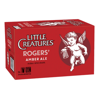 Little Creatures Rogers Amber Ale 330ml Bottle Case of 24
