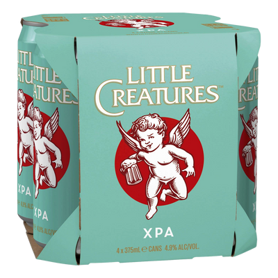 Little Creatures XPA 375ml Can 4 Pack