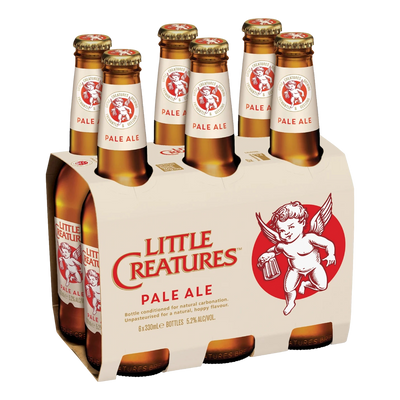 Little Creatures Pale Ale 330ml Bottle 6 Pack