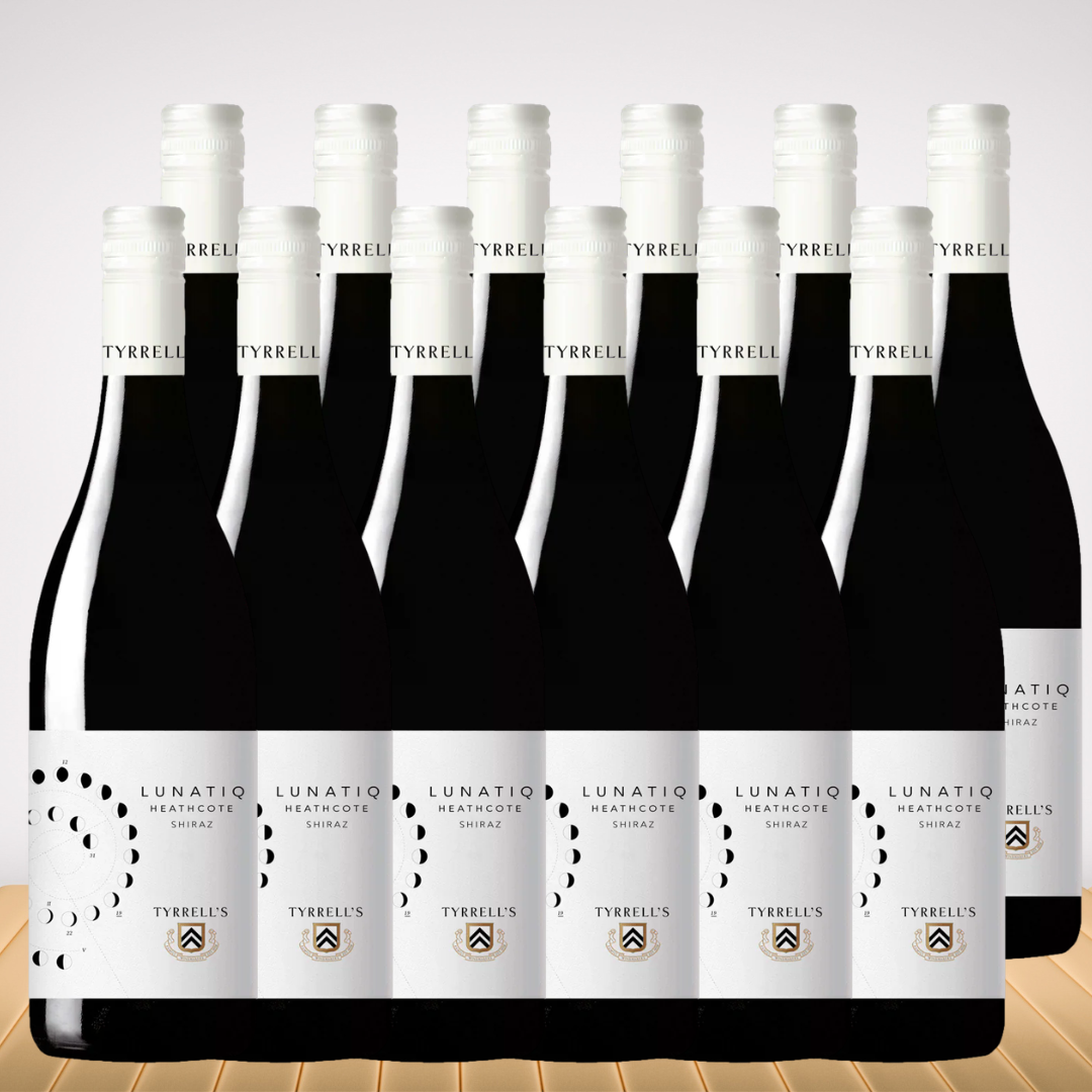 Tyrrell's Single Vineyard Lunatiq Heathcote Shiraz - 12 Pack