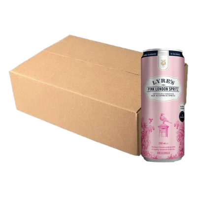Lyre's Pink London Non Alcoholic Spritz 250ml Can Case of 24