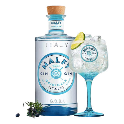 Malfy Originale Gin 700ml + Glass Gift Pack