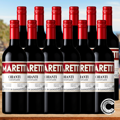 Maretti Chianti Sangiovese - 12 Pack