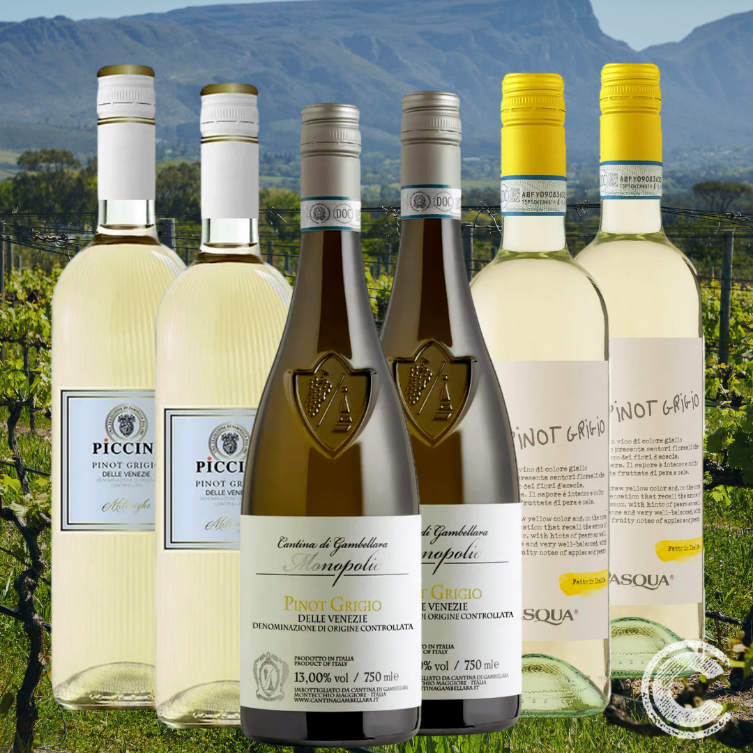 Mixed White Wine 6 Pack - Pinot Grigio