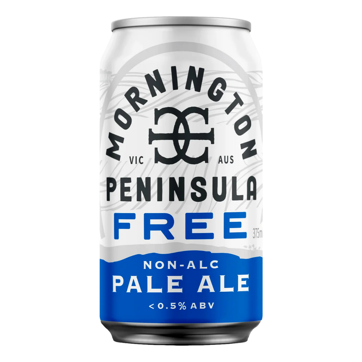 Mornington Peninsula Free Non Alcoholic Pale Ale 375ml Can 6 Pack