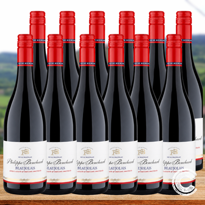 Philippe Bouchard Beaujolais Gamay - 12 Pack