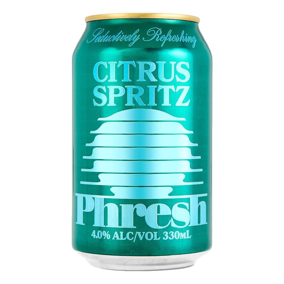 Phresh Alcoholic Citrus Spritz 330ml Can 4 Pack