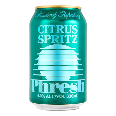 Phresh Alcoholic Citrus Spritz 330ml Can 4 Pack