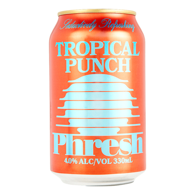 Phresh Alcoholic Tropical Punch 330ml Can Case of 24