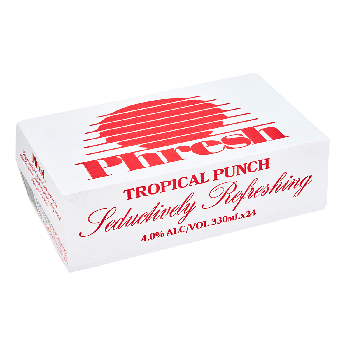 Phresh Alcoholic Tropical Punch 330ml Can Case of 24