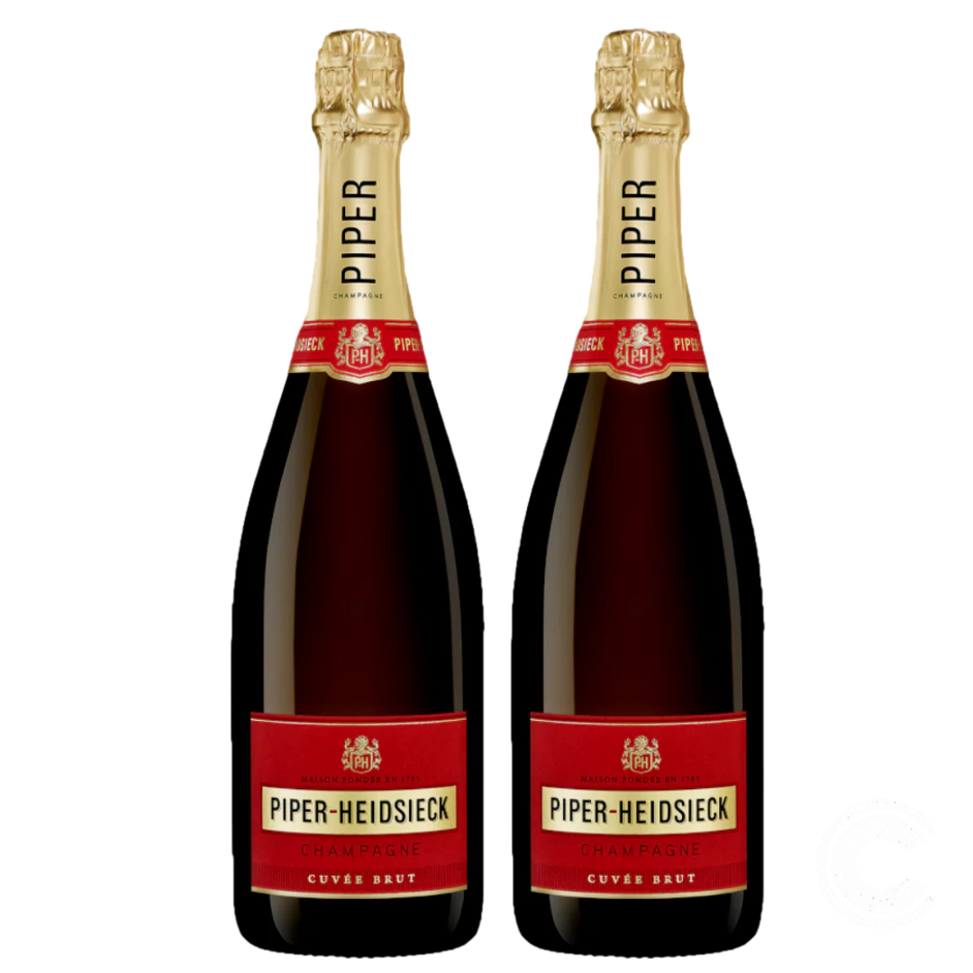 Piper-Heidsieck Cuvee Brut Non Vintage - 2 Pack