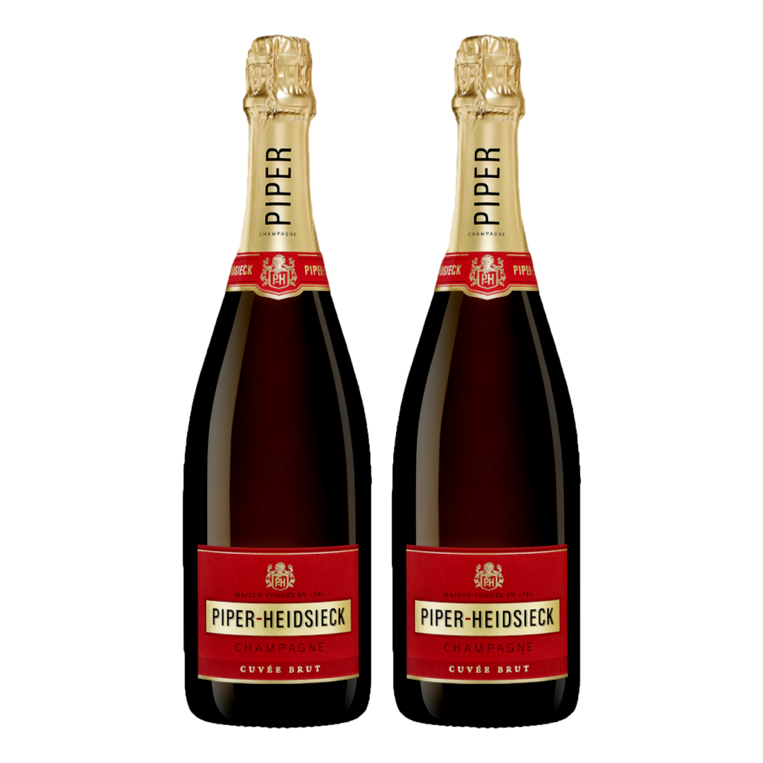 Piper-Heidsieck Cuvee Brut Non Vintage - 2 Pack