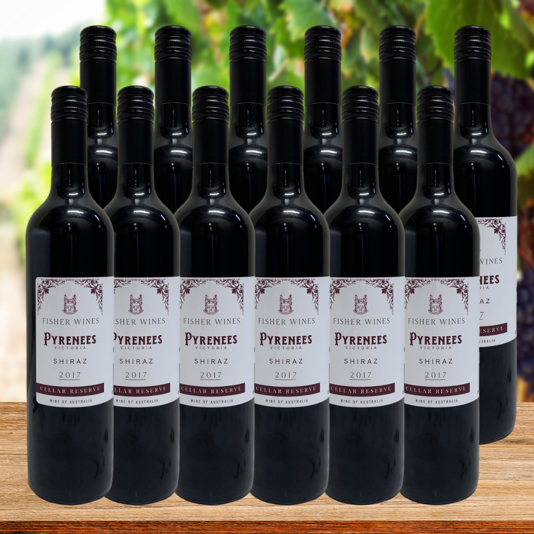 Fisher Pyrenees Shiraz - 12 Pack