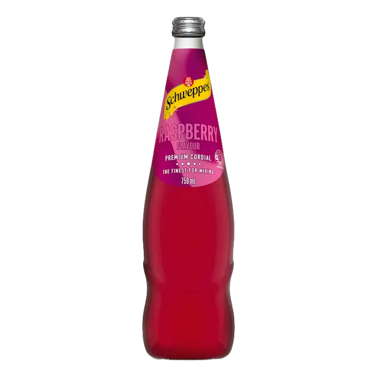 Schweppes Raspberry Juice Cordial 750ml