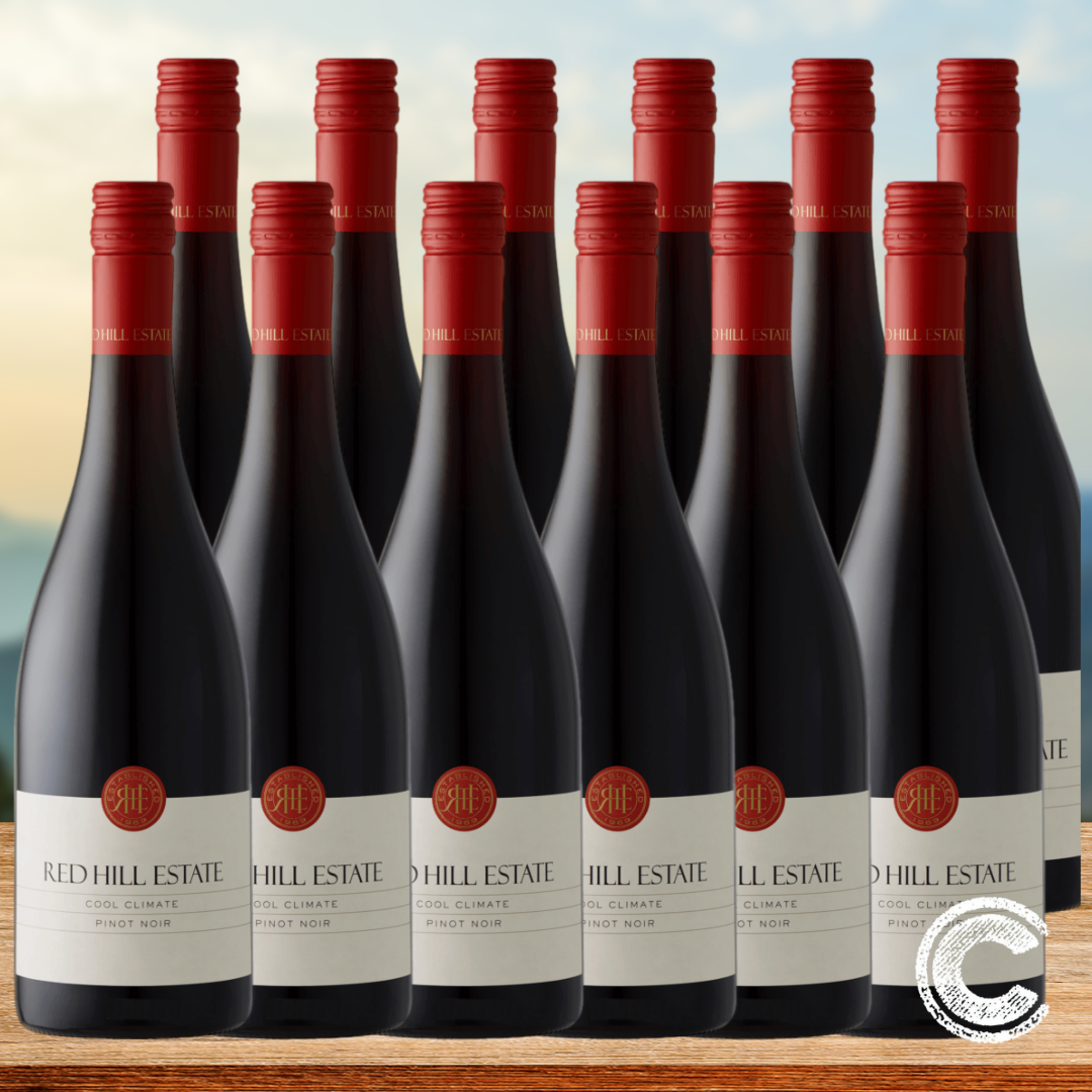 Red Hill Estate Cool Climate Pinot Noir - 12 Pack