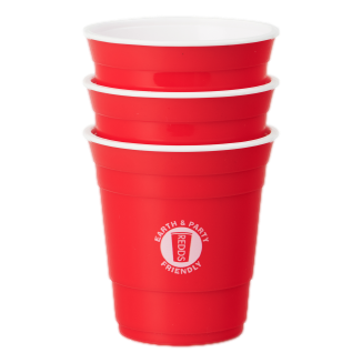 REDDS Red Cup Minis Reusable 285ml 3 Pack ♻️