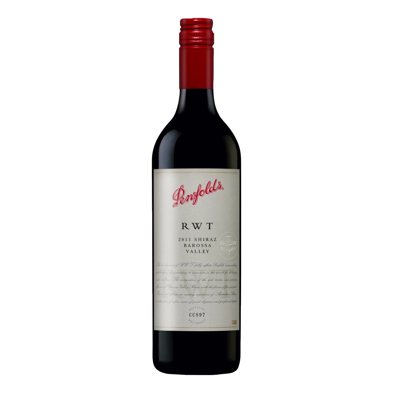 Penfolds RWT Bin 798 Shiraz 2011