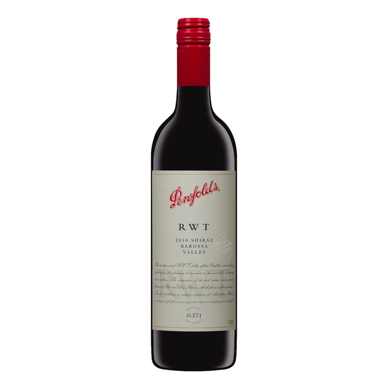 Penfolds RWT Bin 798 Shiraz 2010