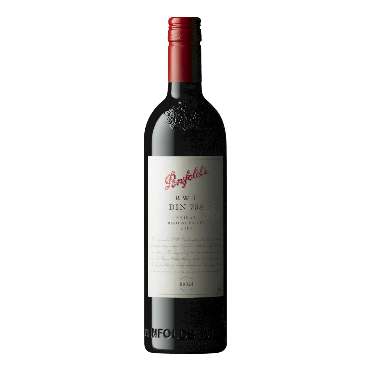 Penfolds RWT Bin 798 Shiraz 2018