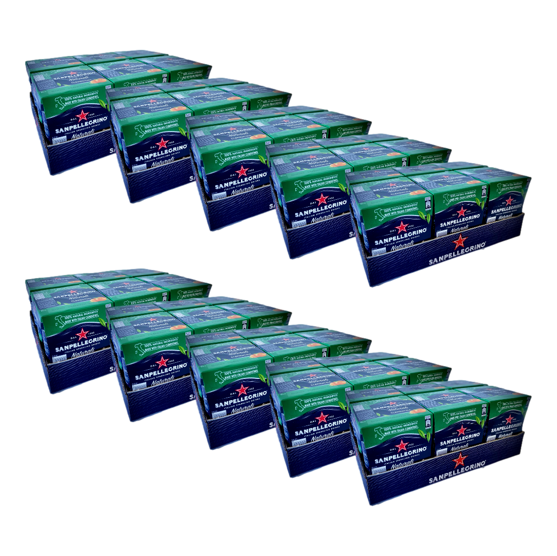 San Pellegrino Naturali Clementina 330ml Can Case of 24 - 10 CASE BUY