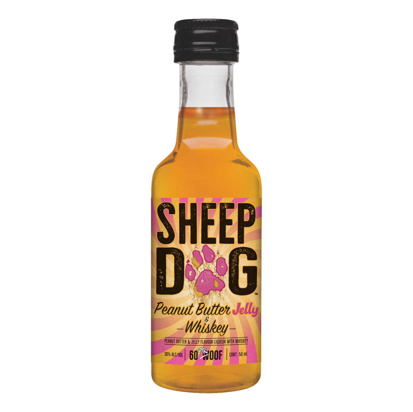 Sheep Dog Peanut Butter Jelly Whiskey Liqueur Mini 50ml