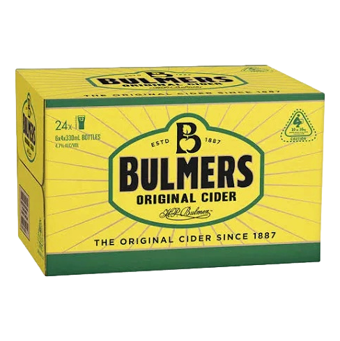 Bulmers Original Cider 330ml Bottle Case of 24