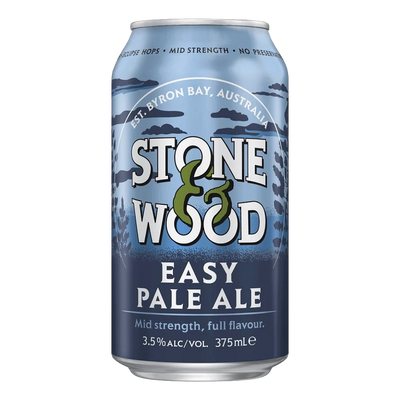Stone & Wood Easy Pale Ale 3.5% 375ml Can 4 Pack