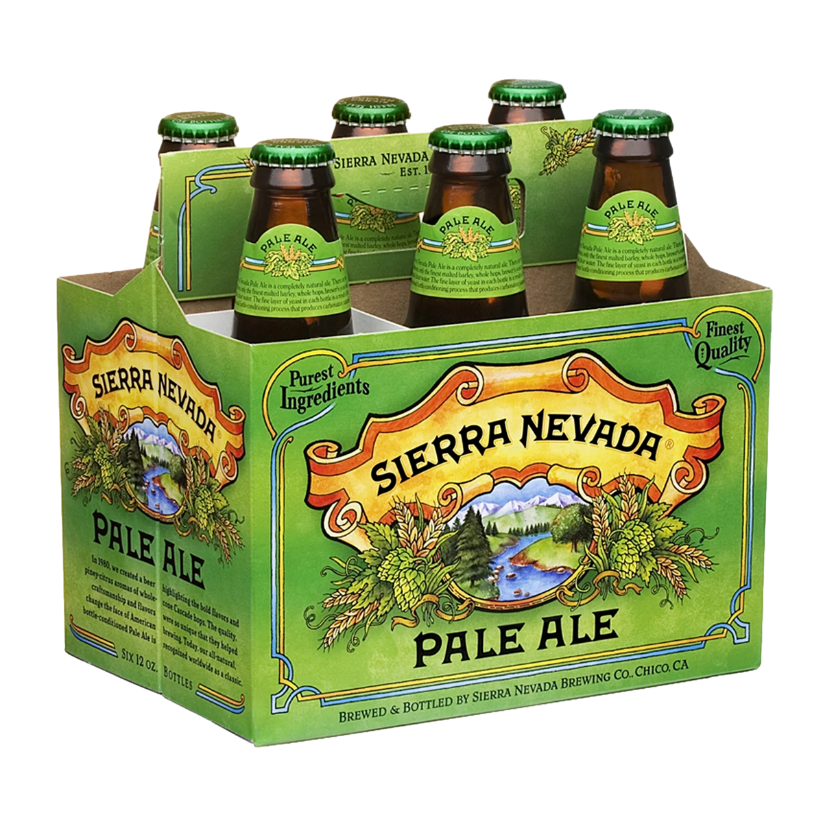 Sierra Nevada Pale Ale 355ml Bottle 6 Pack