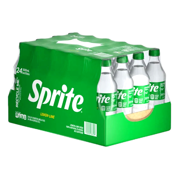 Sprite Lemonade 600ml Bottle Case of 24