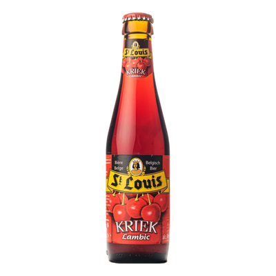 St Louis Kriek Cherry Lambic Beer 250ml Bottle Case of 24