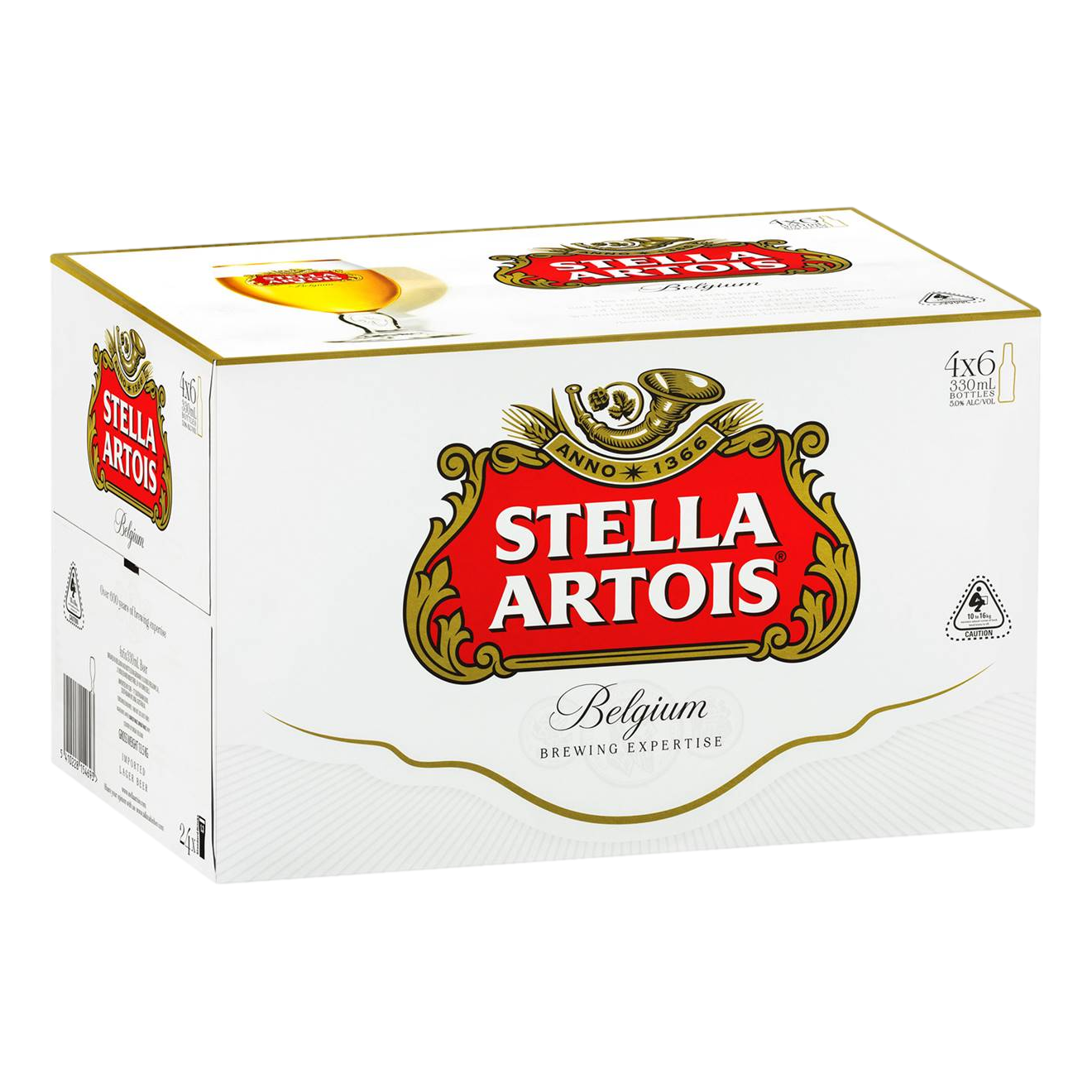 Stella Artois Pilsner 5% 330ml Bottle Case of 24
