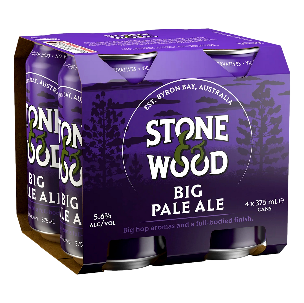 Stone & Wood Hinterland Big Pale Ale 375ml Can 4 Pack