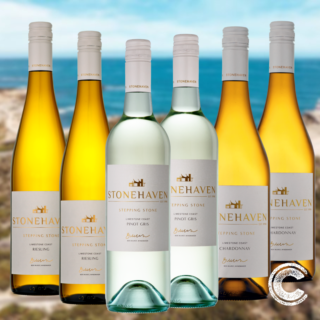 Mixed White Wine 6 Pack - Stonehaven Stepping Stone