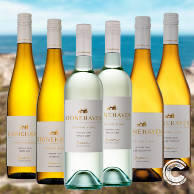 Mixed White Wine 6 Pack - Stonehaven Stepping Stone