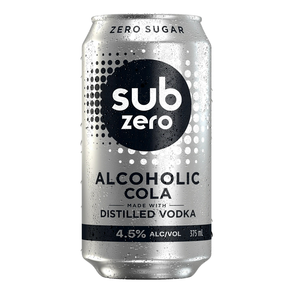 Sub Zero Alcoholic Cola 375ml Can Single