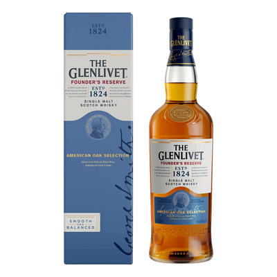 The Glenlivet Founders Reserve Single Malt Scotch Whisky 700ml