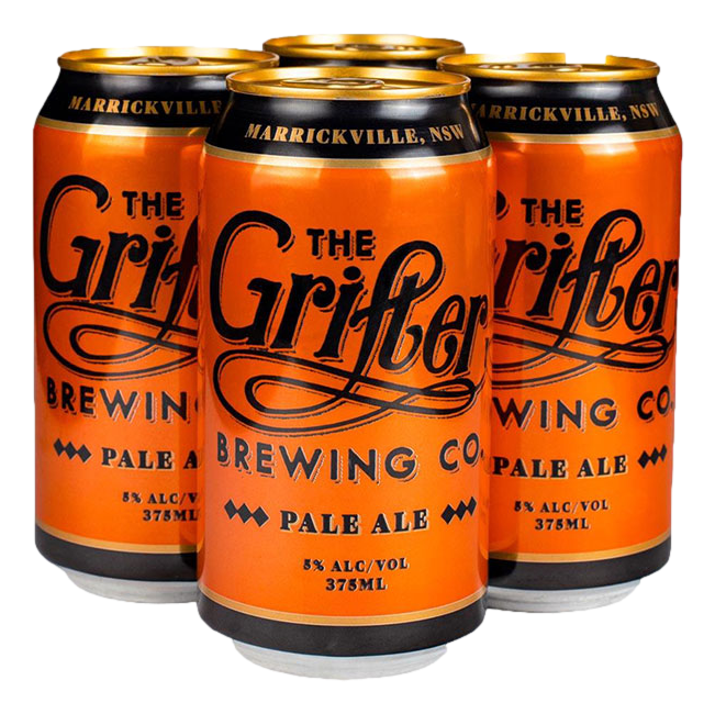 Grifter Pale Ale 375ml Can 4 Pack