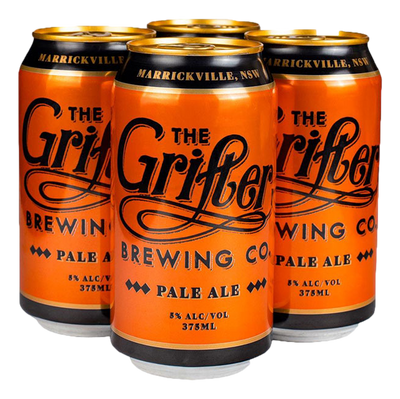 Grifter Pale Ale 375ml Can 4 Pack