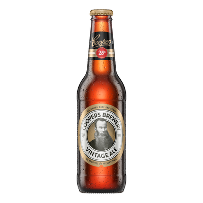 Coopers Extra Strong Vintage Ale 2025 25th Anniversary Edition 7.5% 355ml Bottle Case of 24