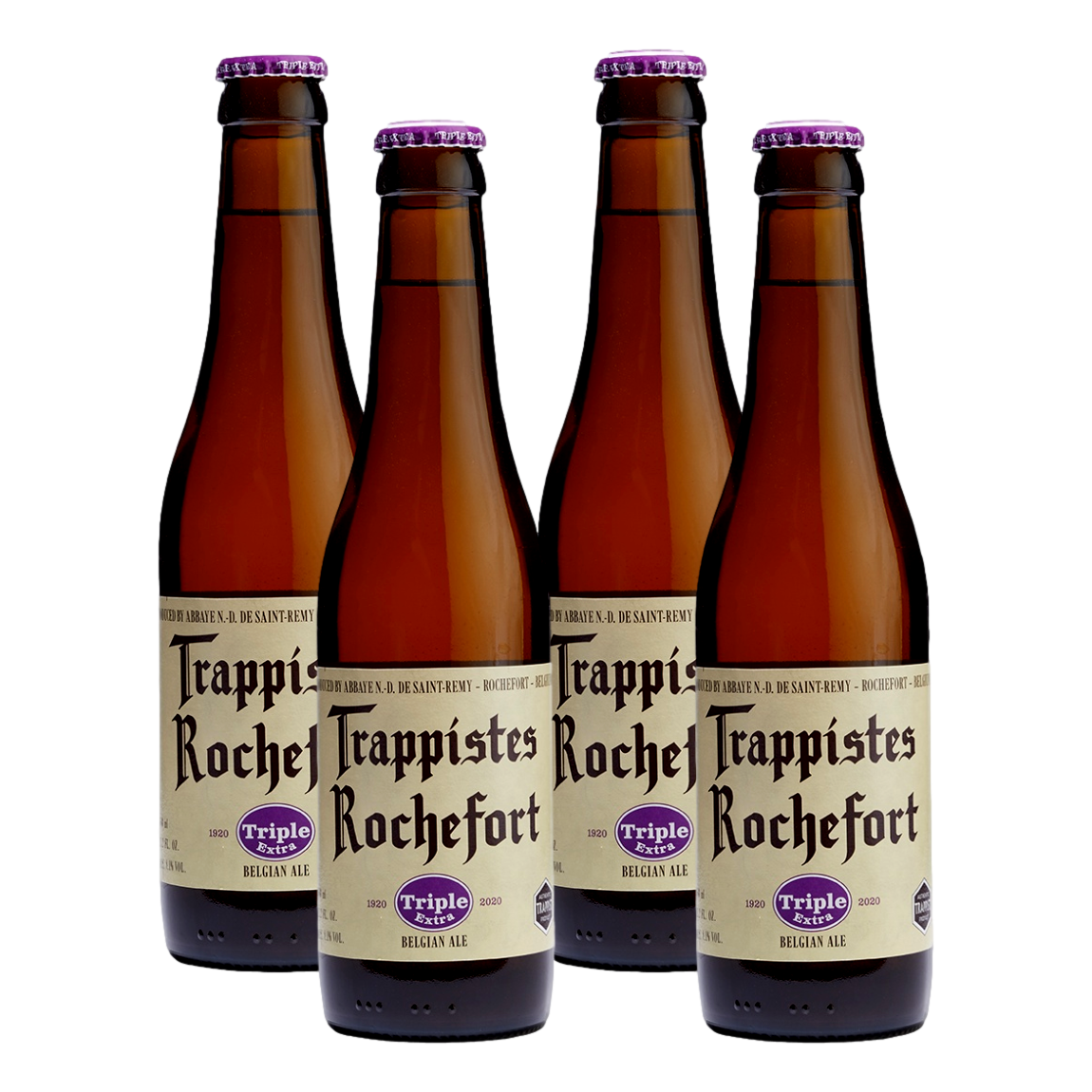 Rochefort Trappistes Triple Extra 8.1% 330ml Bottle 4 Pack