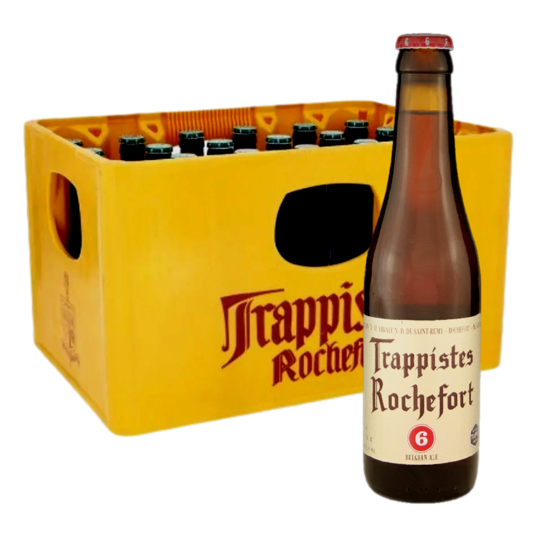 Rochefort Trappistes 6 Strong Ale 7.5% 330ml Bottle Case of 24