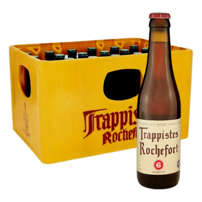 Rochefort Trappistes 6 Strong Ale 7.5% 330ml Bottle Case of 24