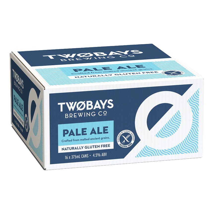 Two Bays Gluten Free Pale Ale 375ml Can Case of 16