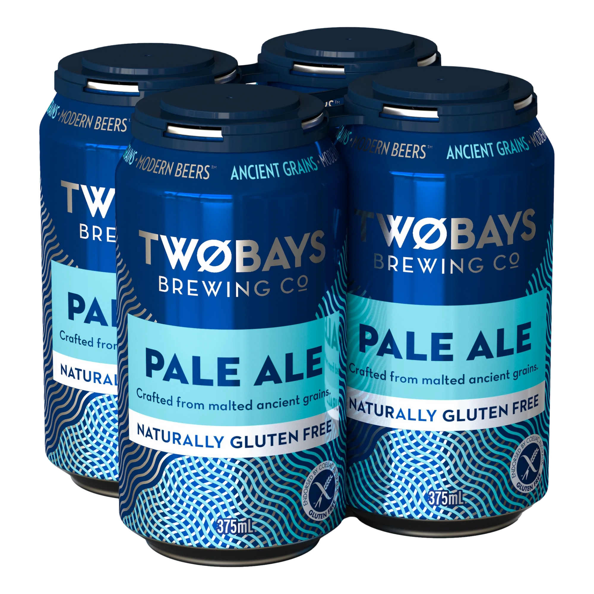 Two Bays Gluten Free Pale Ale 375ml Can 4 Pack