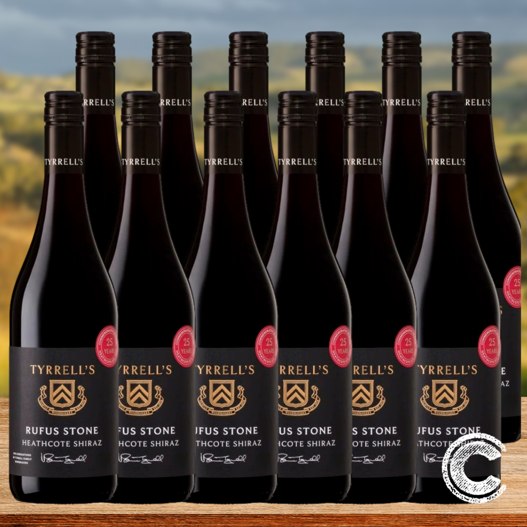 Tyrrell's Rufus Stone Heathcote Shiraz - 12 Pack